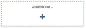 ajouter des blocs 2